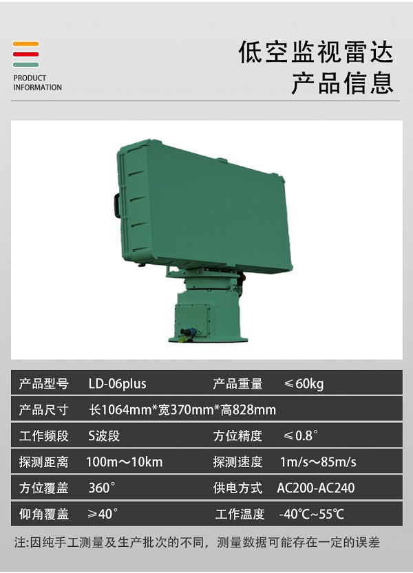 低空监视雷达LD-06plus型装备设备(图2)